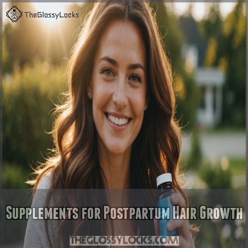 Supplements for Postpartum Hair Growth