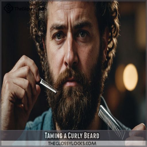 Taming a Curly Beard Taming a Curly Beard
