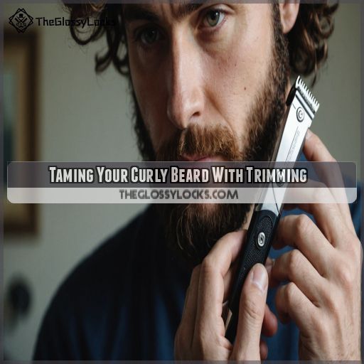 Taming Your Curly Beard With Trimming