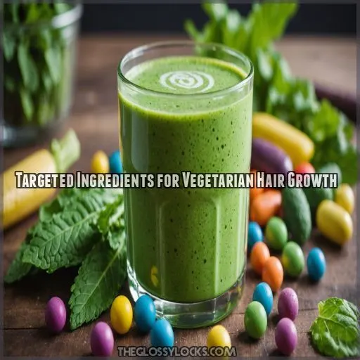 Targeted Ingredients for Vegetarian Hair Growth