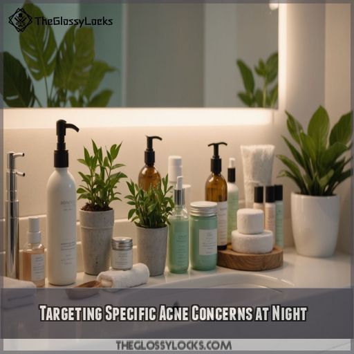 Targeting Specific Acne Concerns at Night