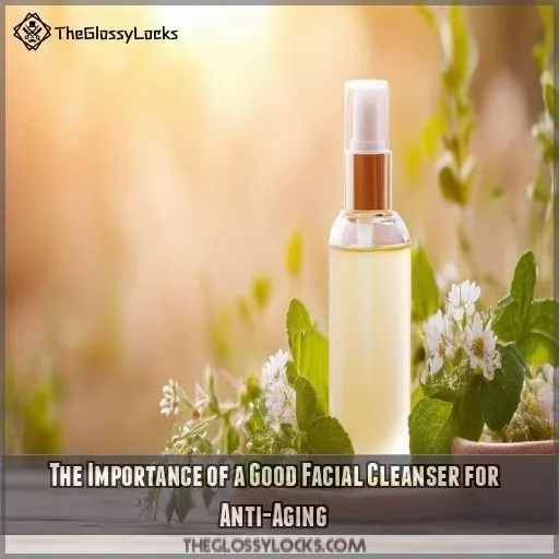 The Importance of a Good Facial Cleanser for Anti-Aging