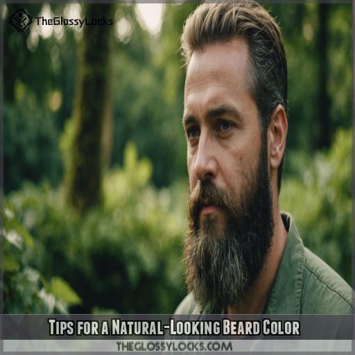 Tips for a Natural-Looking Beard Color