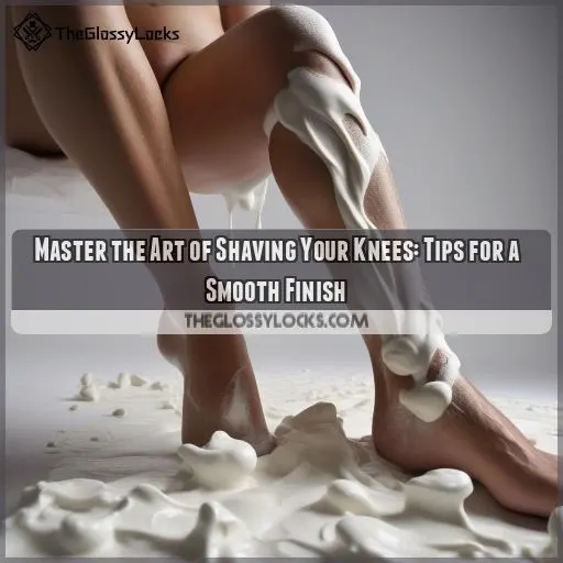 Tips for Applying Shaving Cream to Knees