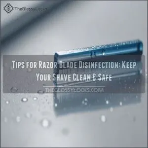 Tips for Razor Blade Disinfection Methods