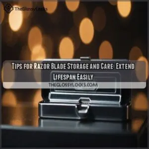 Tips for Razor Blade Storage and Care