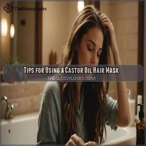 Tips for Using a Castor Oil Hair Mask