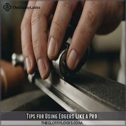 Tips for Using Edgers Like a Pro