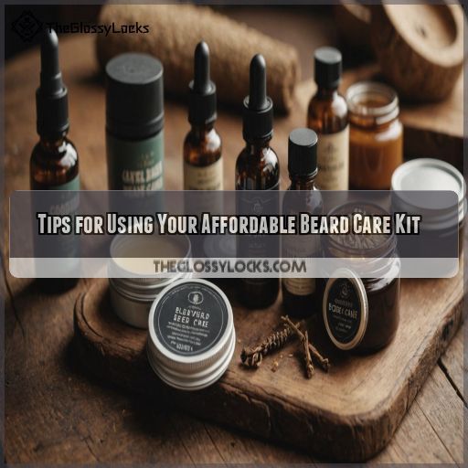 Tips for Using Your Affordable Beard Care Kit