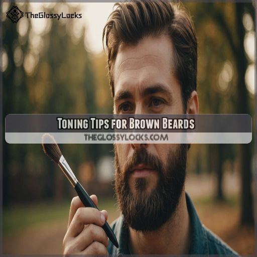 Toning Tips for Brown Beards