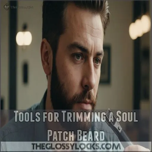 Tools for Trimming a Soul Patch Beard