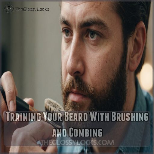 Training Your Beard With Brushing and Combing