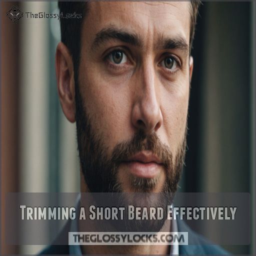 Trimming a Short Beard Effectively