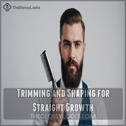 Trimming and Shaping for Straight Growth