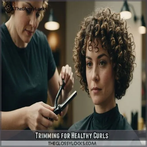 Trimming for Healthy Curls