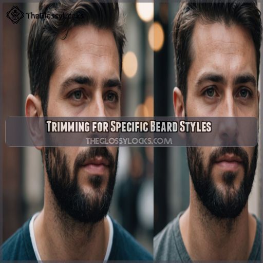 Trimming for Specific Beard Styles