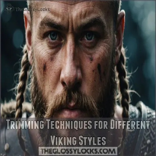 Trimming Techniques for Different Viking Styles