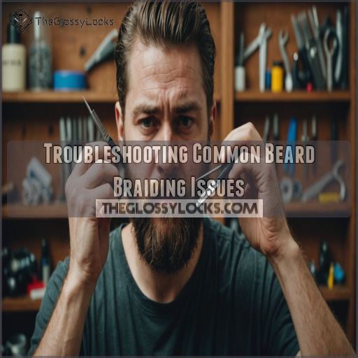 Troubleshooting Common Beard Braiding Issues