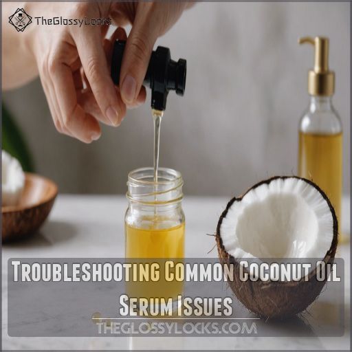 Troubleshooting Common Coconut Oil Serum Issues