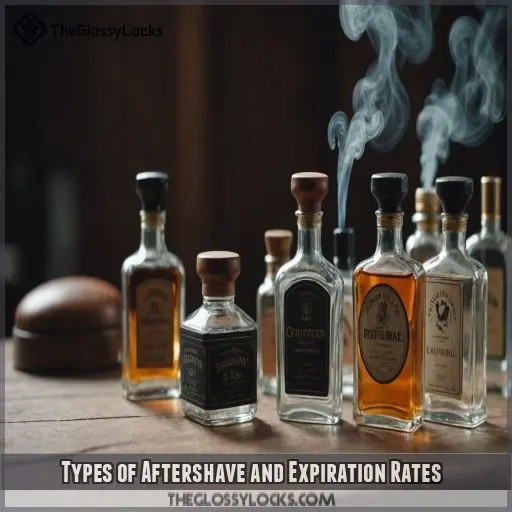 Types of Aftershave and Expiration Rates