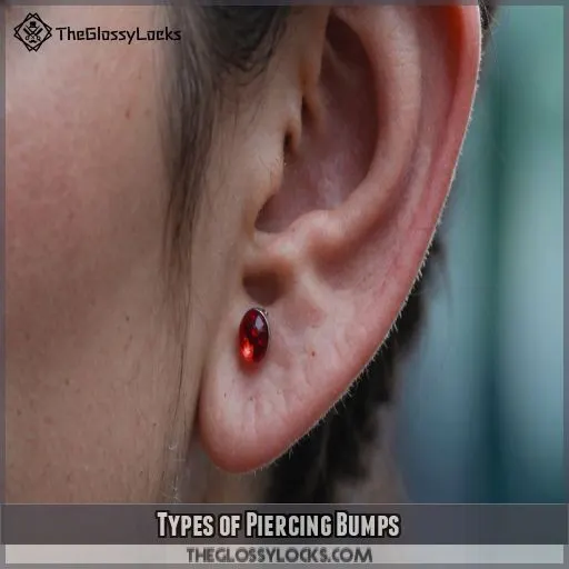 Types of Piercing Bumps