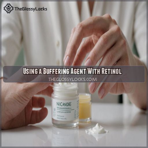 Using a Buffering Agent With Retinol