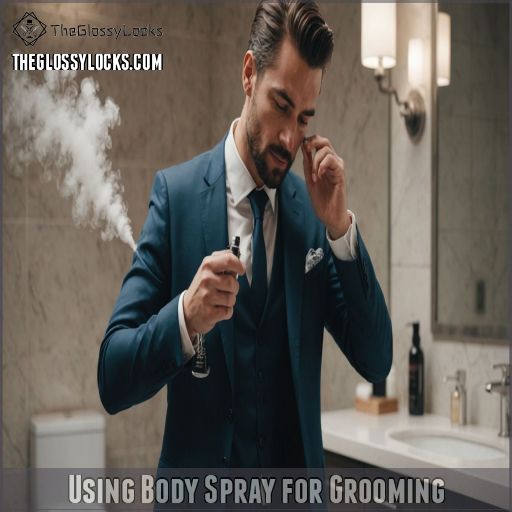 Using Body Spray for Grooming