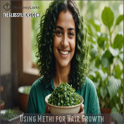 Using Methi for Hair Growth