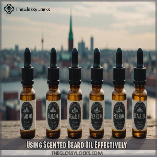 Using Scented Beard Oil Effectively