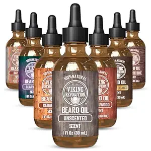 Viking Revolution Beard Oil, Unscented