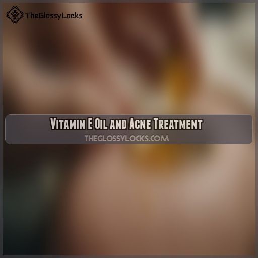 Vitamin E Oil and Acne Treatment