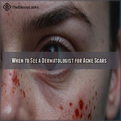 When to See a Dermatologist for Acne Scars