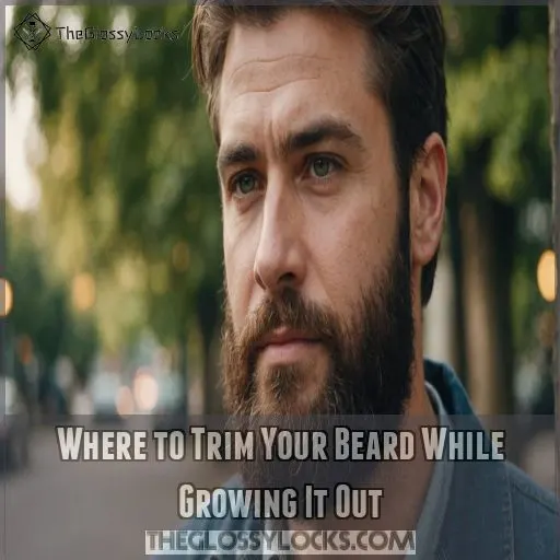 Where to Trim Your Beard While Growing It Out