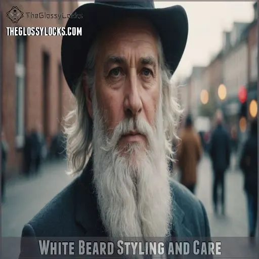 White Beard Styling and Care