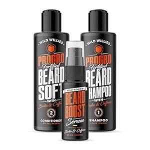 Wild Willies Beard Growth Kit,