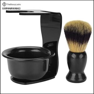 3-in-1 Shaving Brush Kit Includes