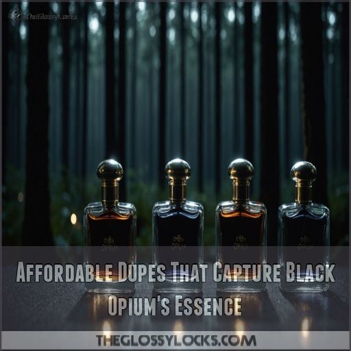 Affordable Dupes That Capture Black Opium