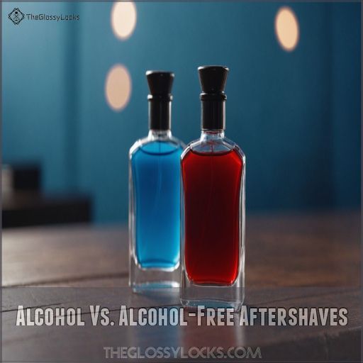 Alcohol Vs. Alcohol-Free Aftershaves