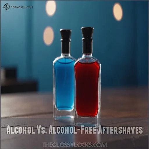 Alcohol Vs. Alcohol-Free Aftershaves
