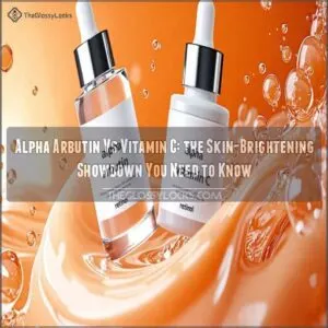 alpha arbutin vs vitamin c