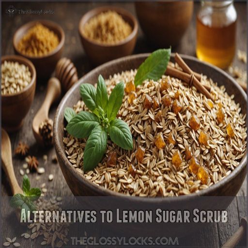 Alternatives to Lemon Sugar Scrub