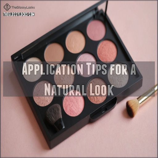 Application Tips for a Natural Look Application Tips for a Natural Look
