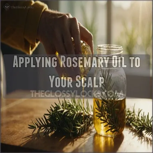 Applying Rosemary Oil to Your Scalp