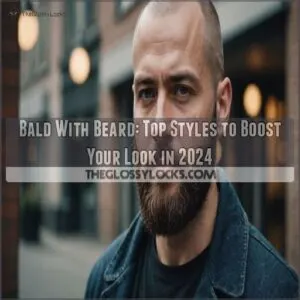 bald with beard