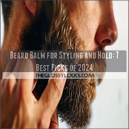 beard balm for styling and hold