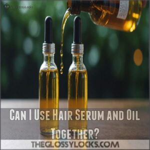 Can I Use Hair Serum and Oil Together