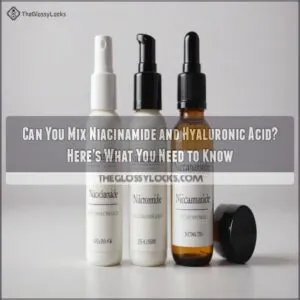 can you mix niacinamide and hyaluronic acid together