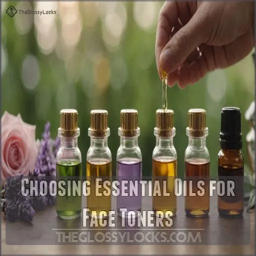 Choosing Essential Oils for Face Toners