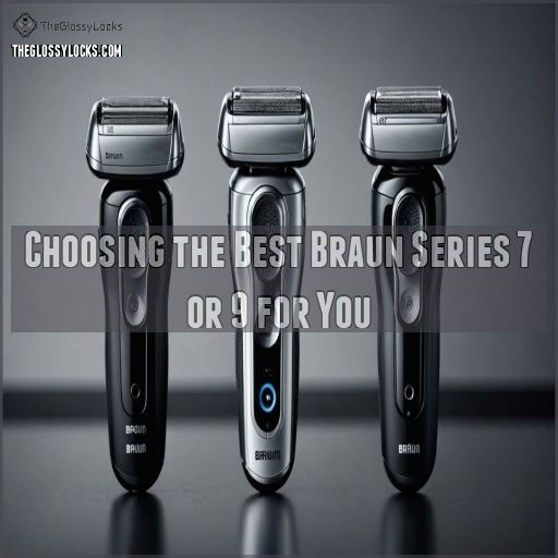 Choosing the Best Braun Series 7 or 9 for You