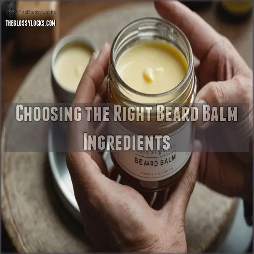 Choosing the Right Beard Balm Ingredients